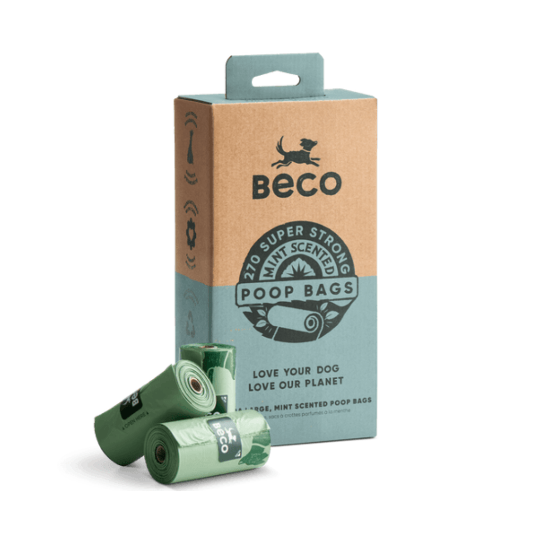 Beco Recycled Poop Bags, 120 Pack