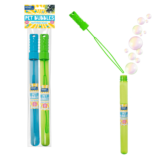 Chicken And Beef Pet Bubble Wand 2 Pack