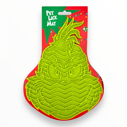 christmas grinch pet dog lick mat