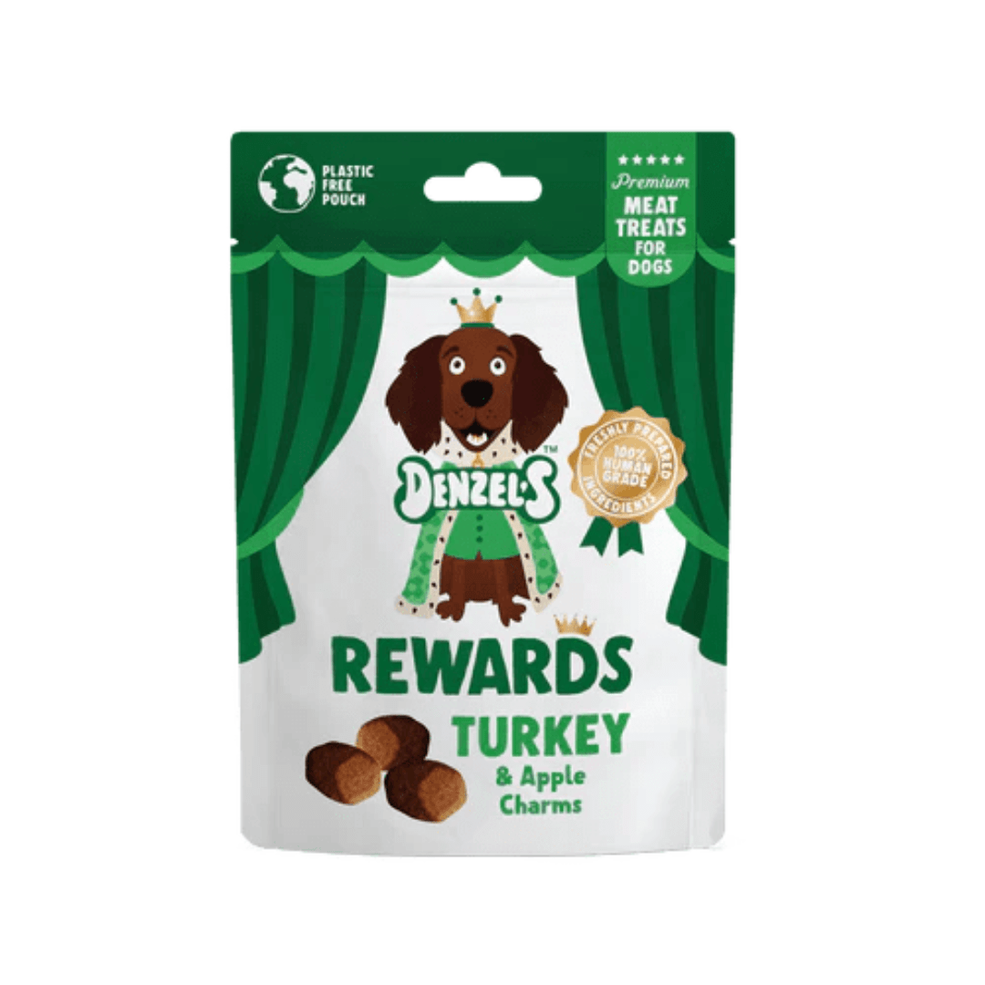 Denzels Turkey and Apple Charms Dog Treats