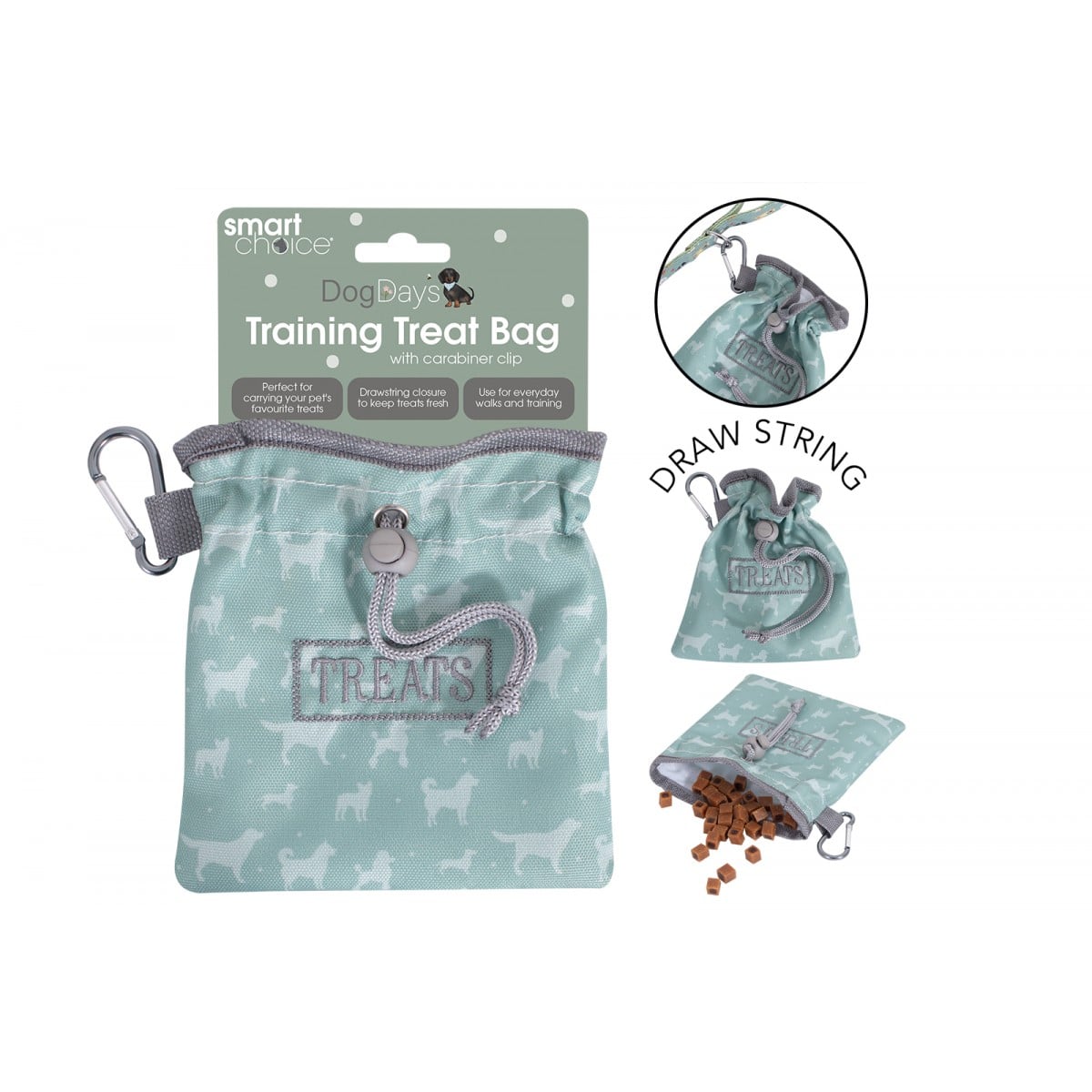 Dog Print Training Treat Bag