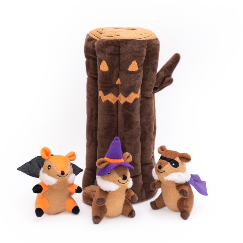 Haunted Log Hide and Seek Burrow Toy