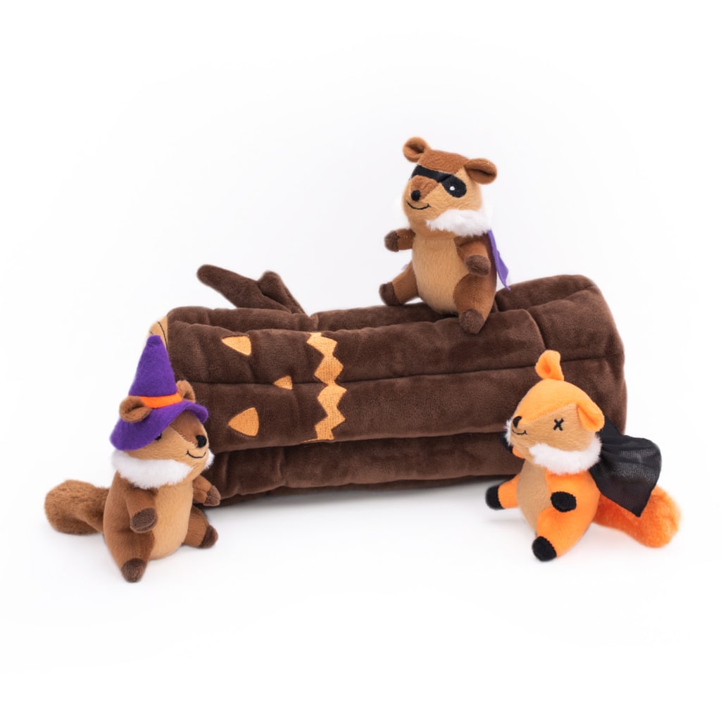 Haunted Log Hide and Seek Burrow Toy