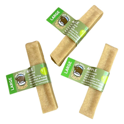 Apple Yak Snack Dog Chew Bar - M, L