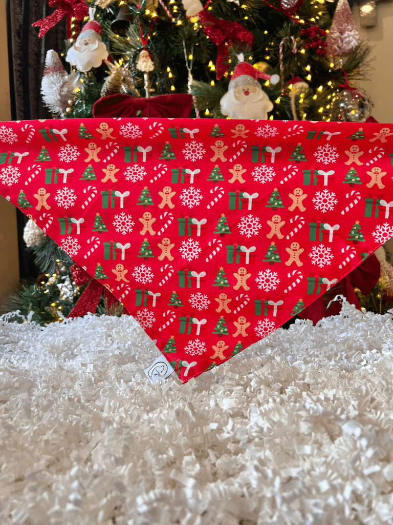 Merry Christmas Dog Bandana