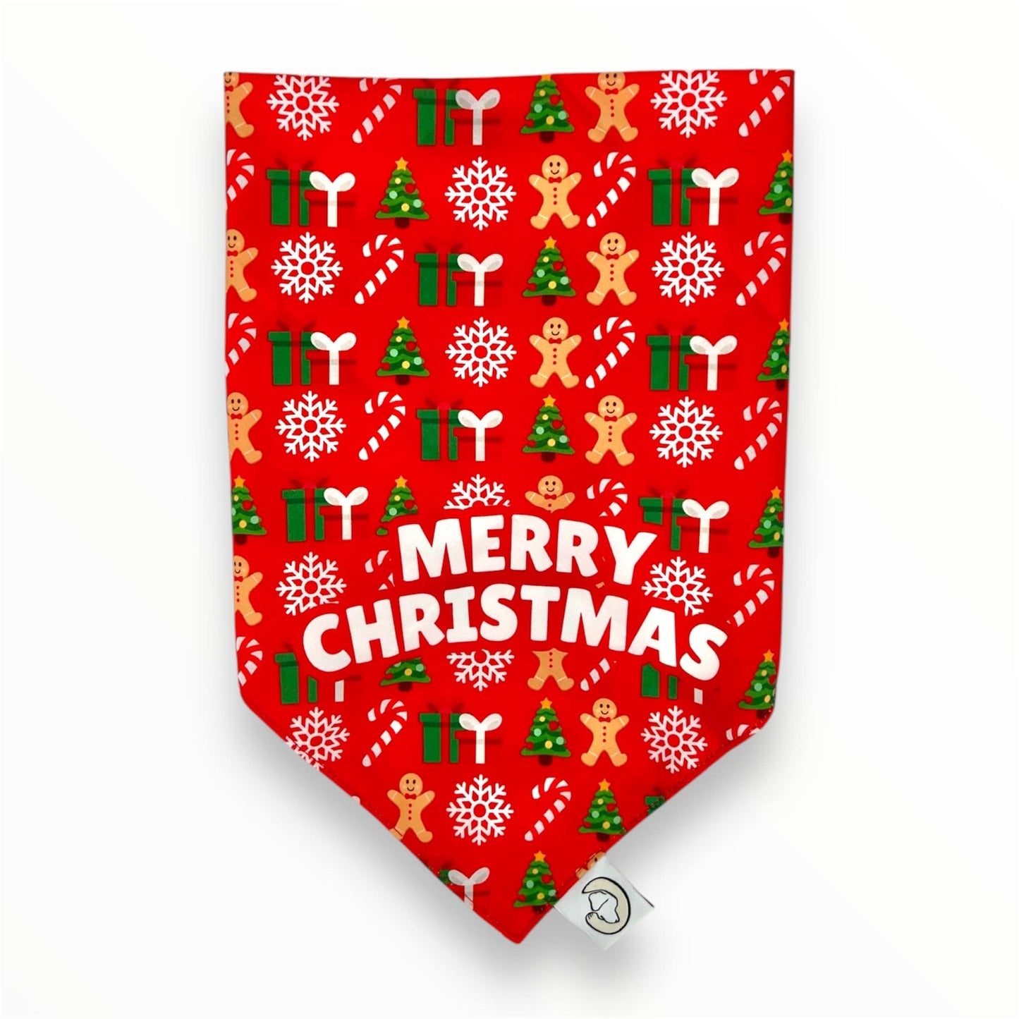 Merry Christmas Dog Bandana