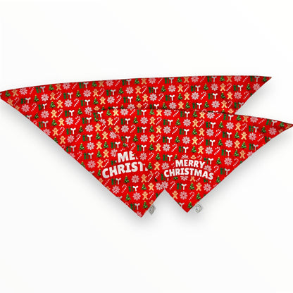 Merry Christmas Dog Bandana