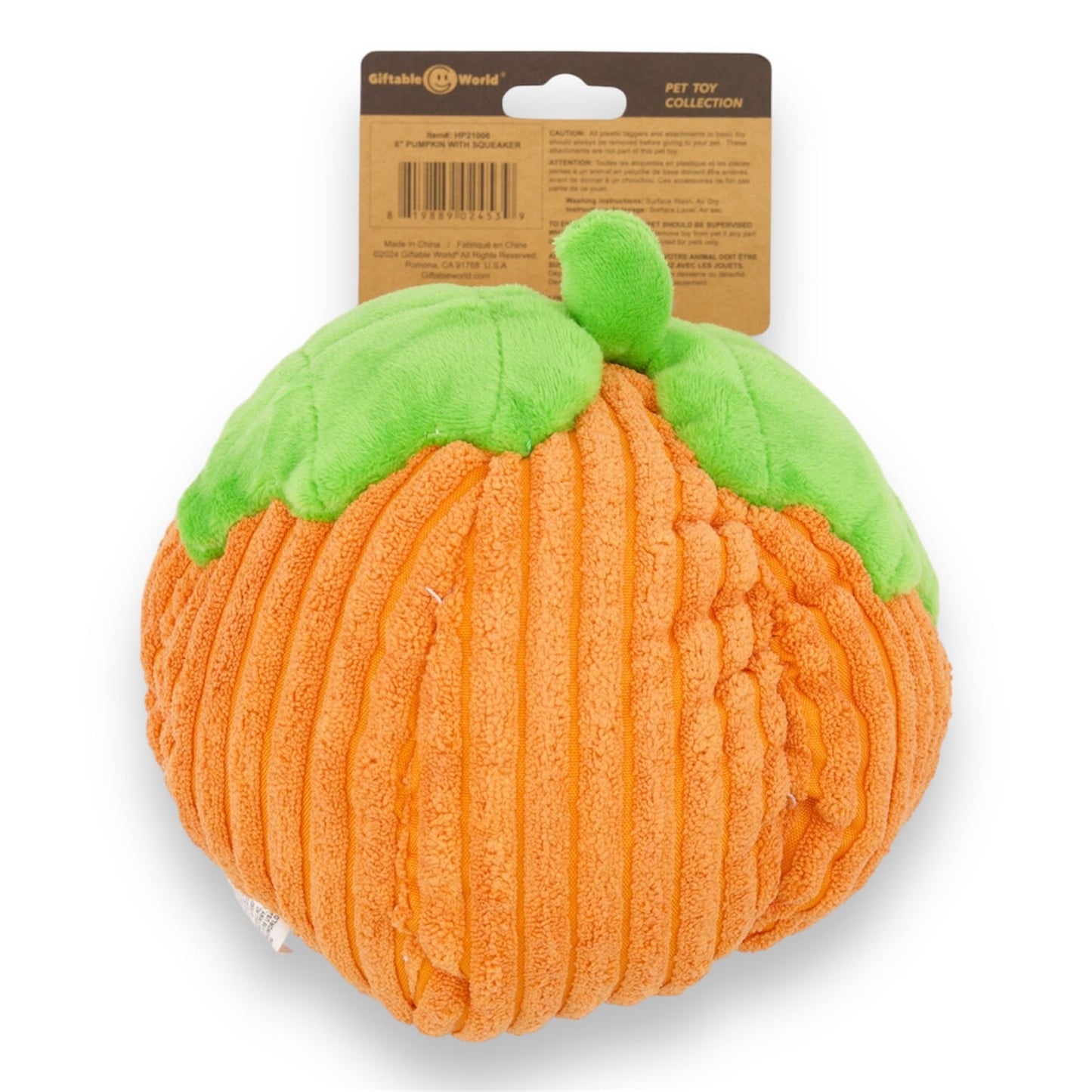 Orange Pumpkin Toy