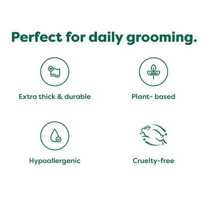 Plant Based Dog Grooming Wipes