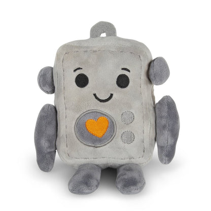 Rubberoid Robot Plush And Rubber Strong Dog Toy